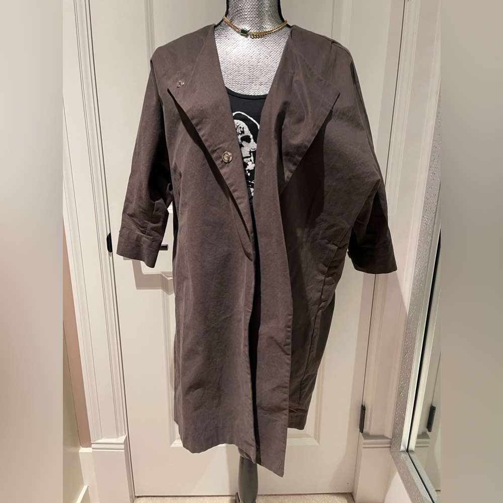 Oak+Fort cocoon shaped coat